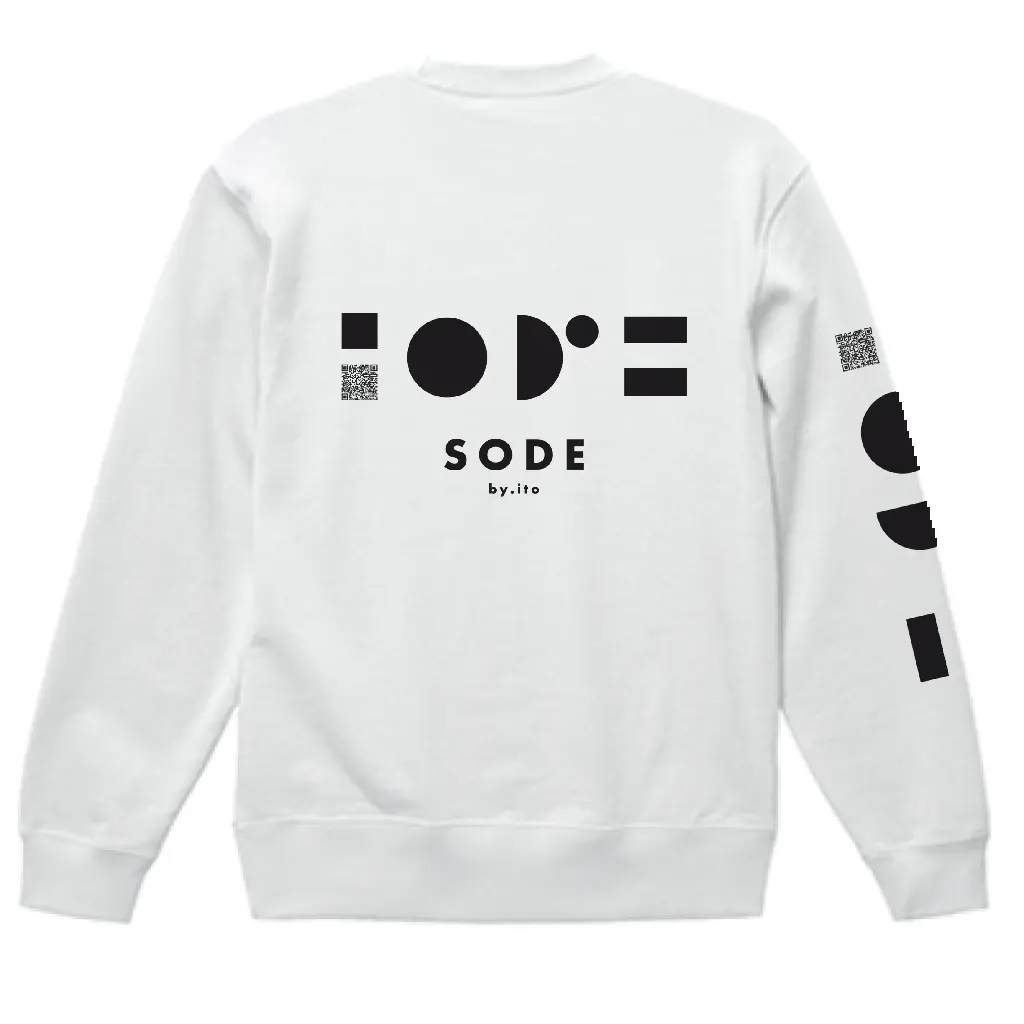 WHITE / CREWNECK 背面